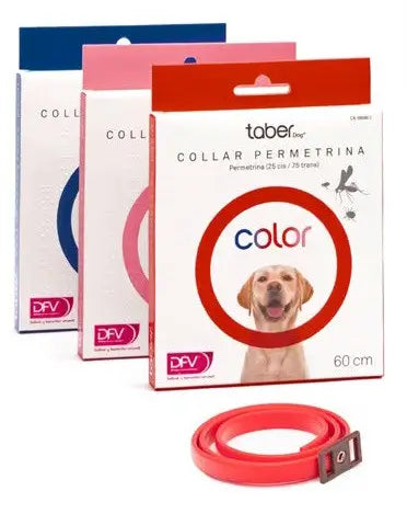 Taberdog Permethrin Collar 60 cm Blue