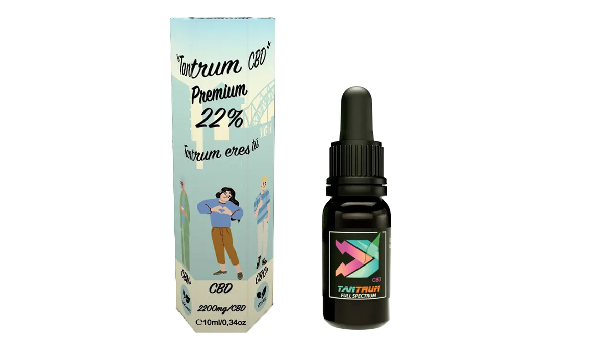 Tantrum Vollspektrum CBD Öl 15% Hso, 10 ml