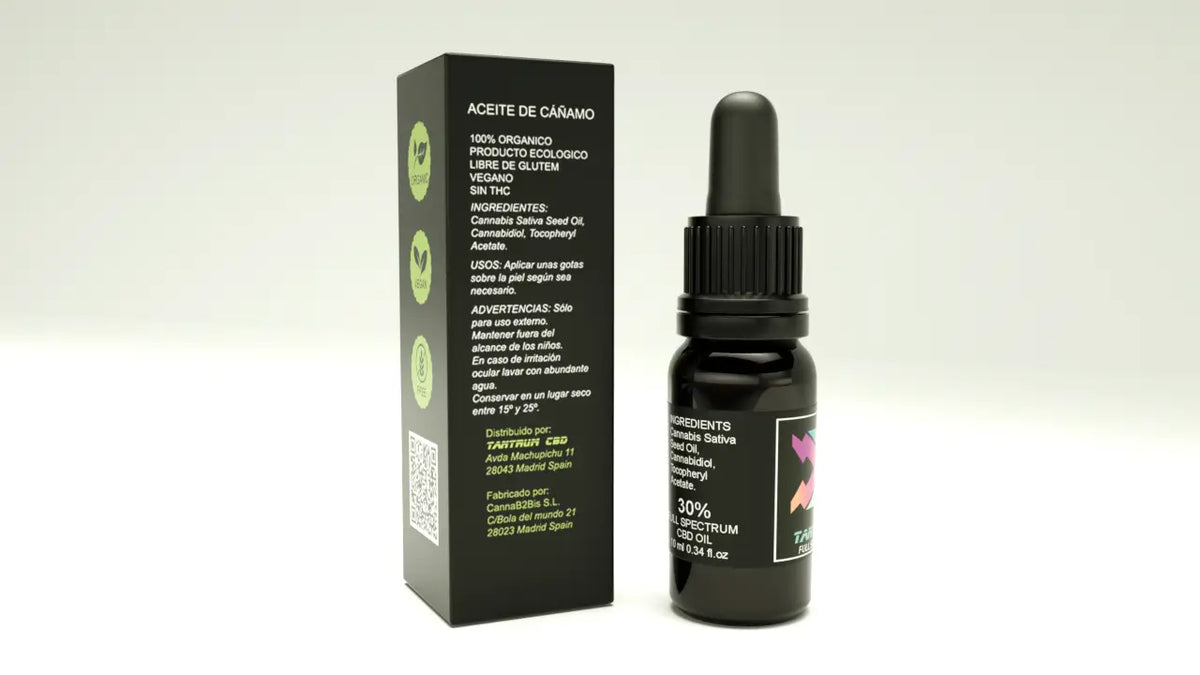 Tantrum Vollspektrum CBD Öl 30% Hso, 10 ml