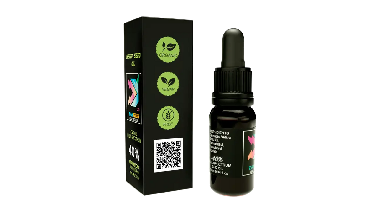 Tantrum Vollspektrum CBD Öl 40% Mct, 10 ml