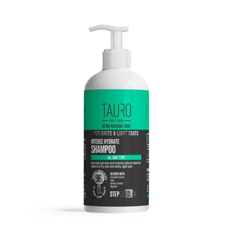 Tauro Pro Line Hydrate Shampoo für weißes Haar, 1000 ml