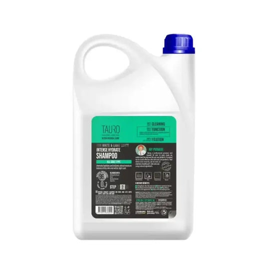 Tauro Pro Line Shampoo „Hydrate“ für weißes Haar, 3785 ml