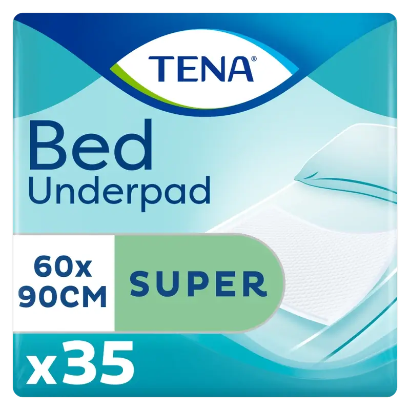 Tena Bed Protector Bett Super 60 X 90, 35 Einheiten