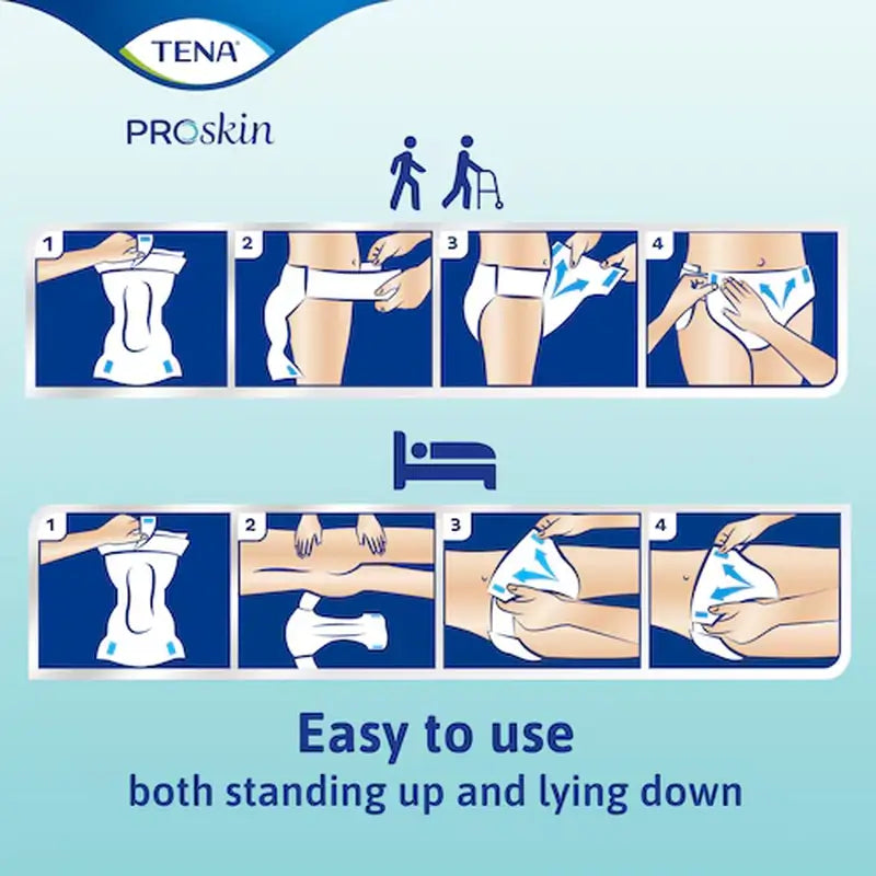 Tena Flex Proskin Plus Medium Night, 80 Stück