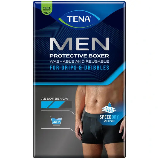 Tena Men Waschbare Boxer Schwarz S , 1 Stk.