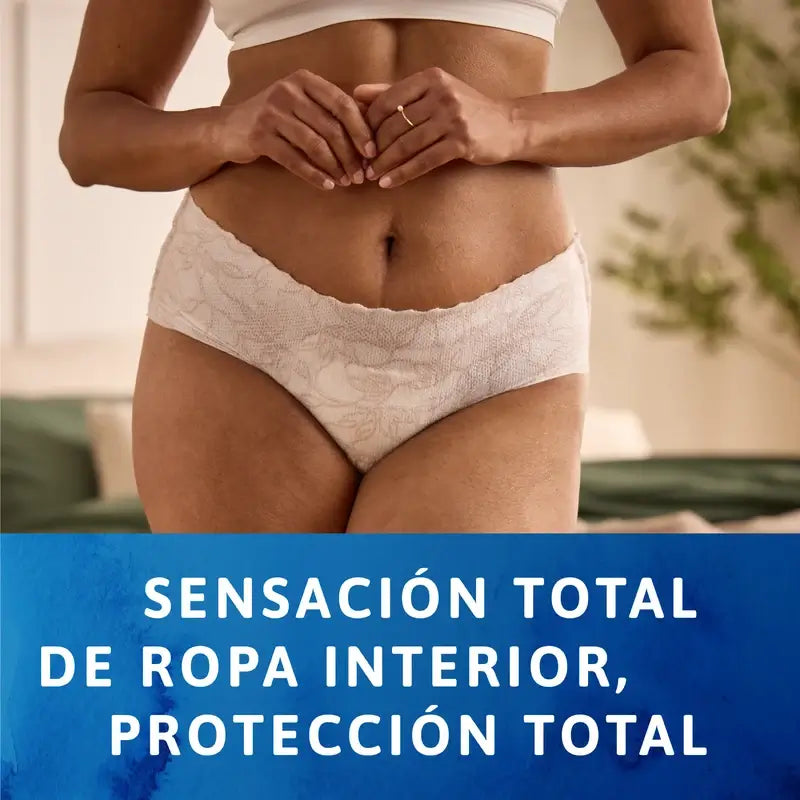 Tena Silhouette Weiß Niedrige Taille Größe M, 12 Stück