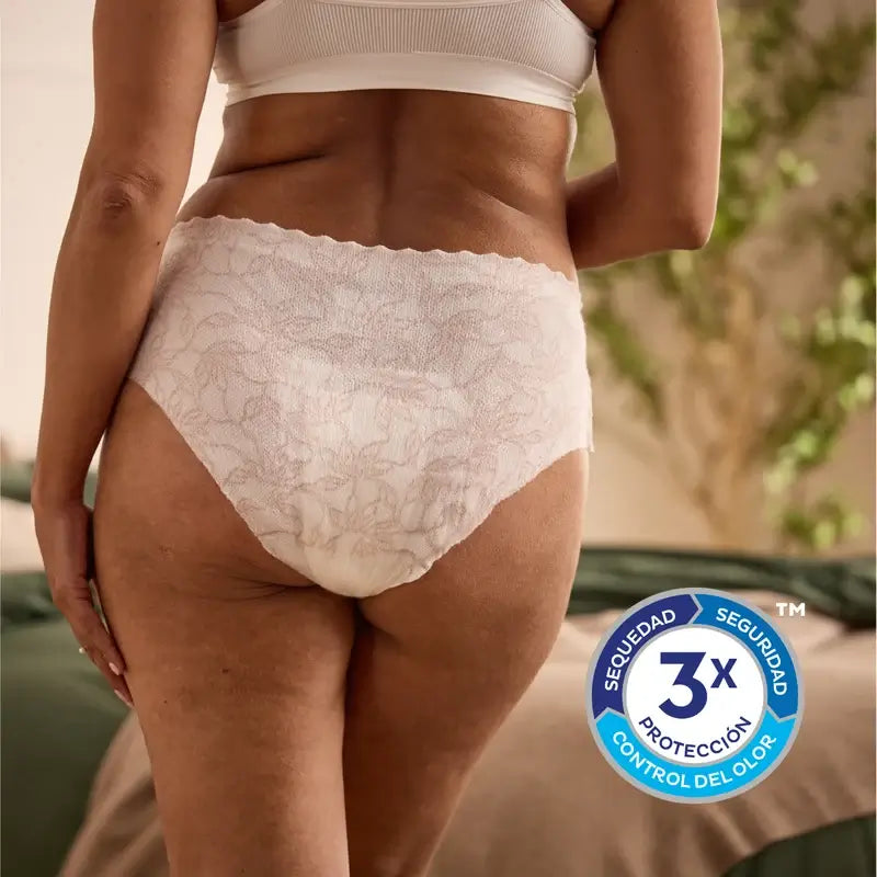 Tena Silhouette Weiß Niedrige Taille Größe M, 12 Stück