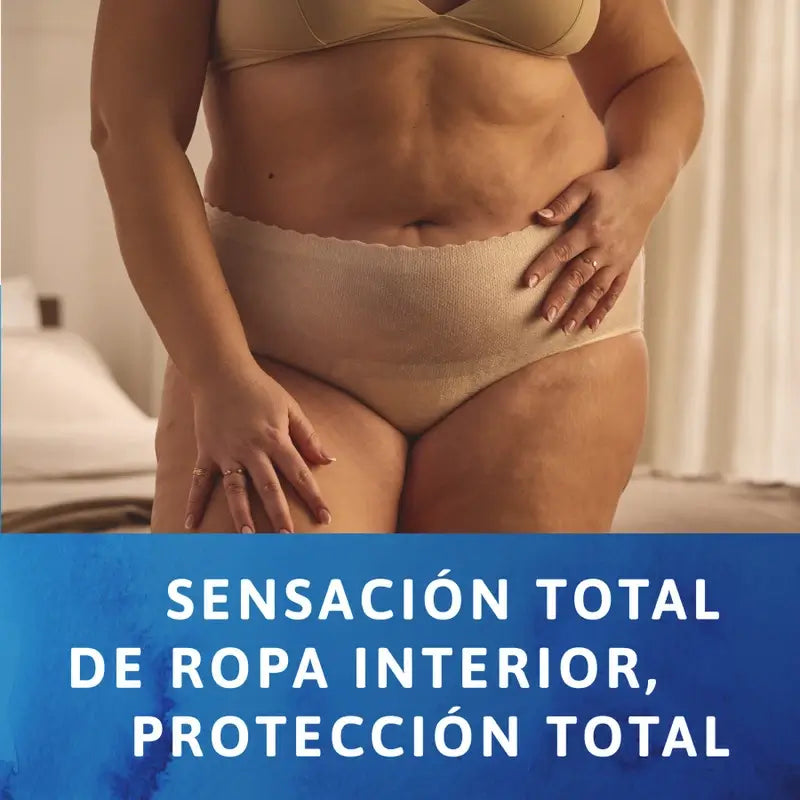 Tena Silhouette Large Hohe Taille Creme , 8 Stück