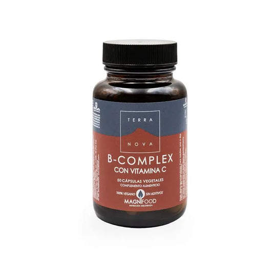 Terranova B Complex With Vitamin C, 100 Capsules
