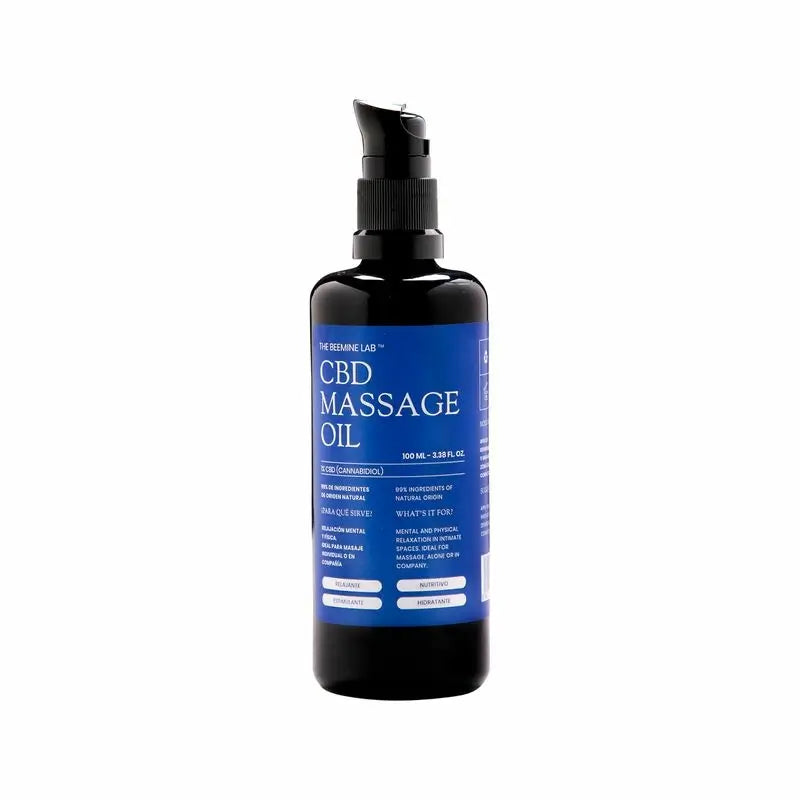 Das Beemine CBD-Massageöl, 100 ml