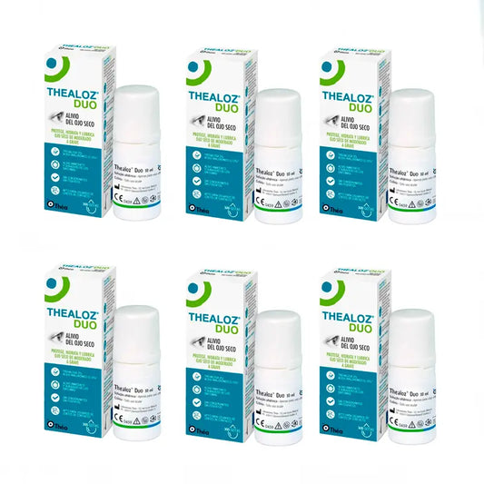 Thealoz Duo Eye Drops, 6 x 10 Ml