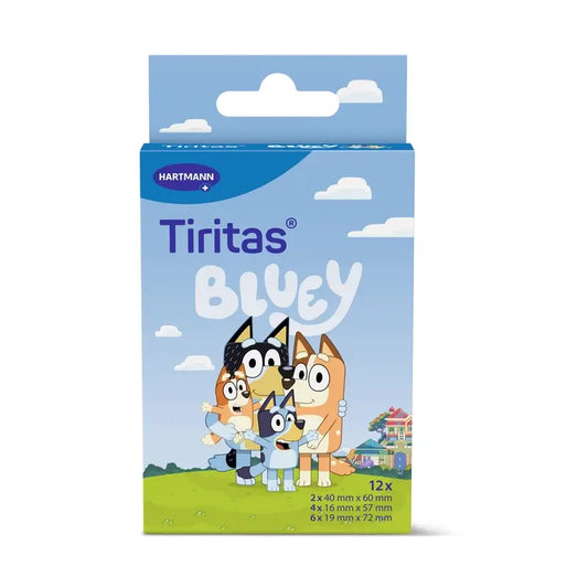 Bluey Adhesive Sticking Plaster, 12 pcs.