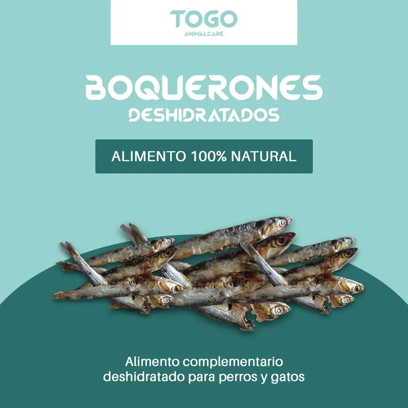 Togo Snack Natürliche getrocknete Sardellen, 1 Stk.