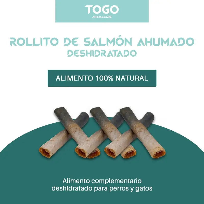 Togo Snack Naturlachsröllchen, 3er-Pack
