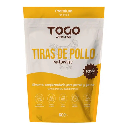 Togo Snack Natürliche Hühnerstreifen, 1 Stk.