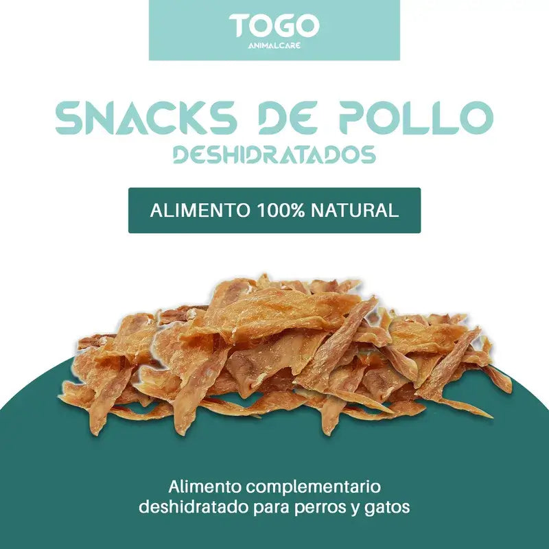 Togo Snack Natural Chicken Strips, 2er-Pack
