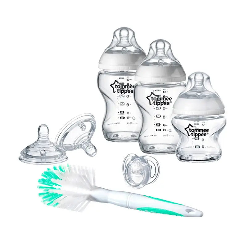 Tommee Tippee Glass Bottle Set, 2X260 ml 1X150 ml