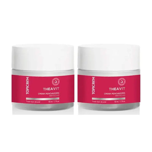 Topicrem Ah Theavit Erneuernde Creme, Packung 2 x 50 ml
