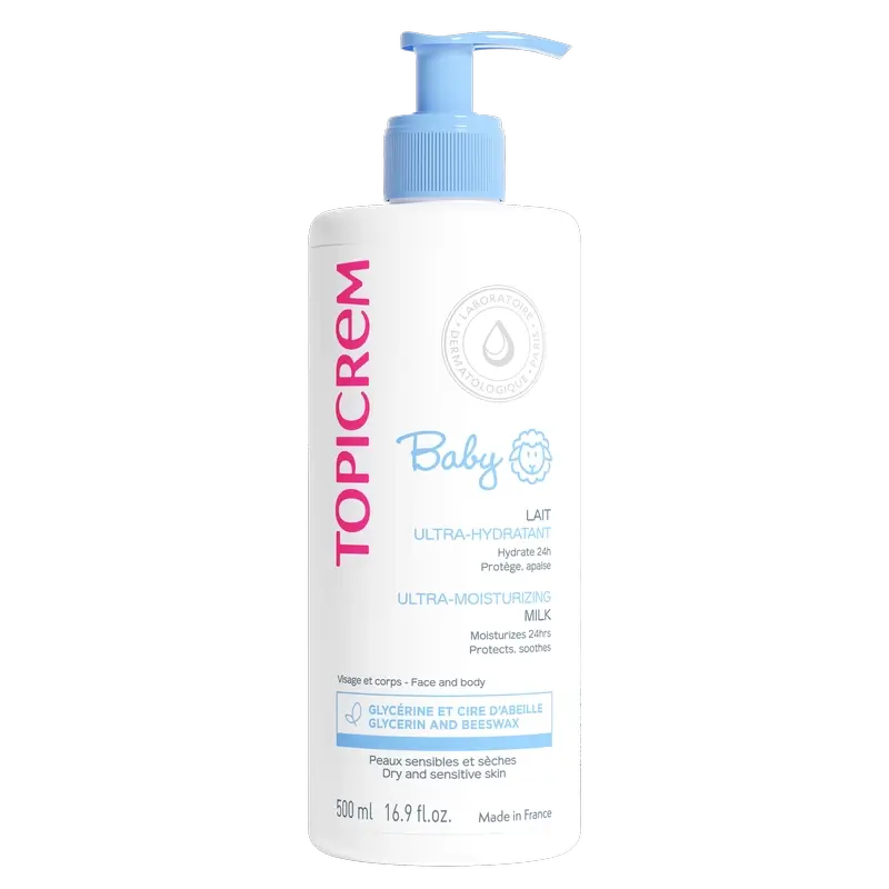 Topicrem Baby My 1st Ultra-feuchtigkeitsspendende Milch, 500 ml