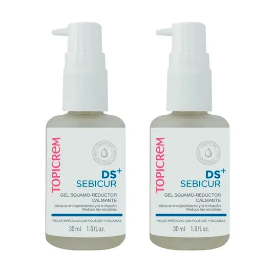 Topicrem DS+ Sebicur Beruhigendes, squamreduzierendes Gel, Packung 2 x 30 ml