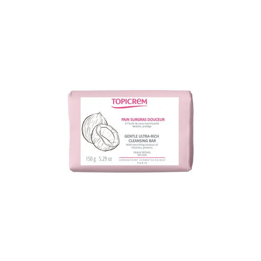 Topicrem Hydra+ Gentle Oily Cleansing Bar , 150 g