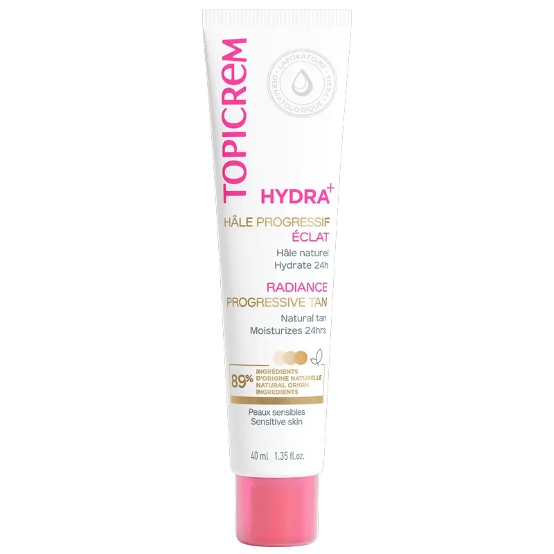 Topicrem Hydra+ Progressive Tanning, 40ml