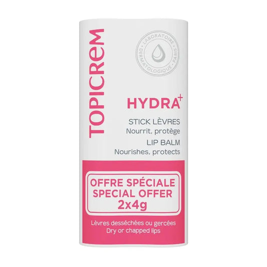 Topicrem Pack Topicrem Duo H+ Lippenbalsam, 2x4 gr
