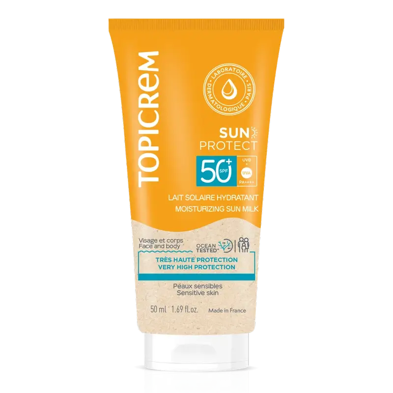 Topicrem Sonnenschutz-Milch Spf50+, 50 ml