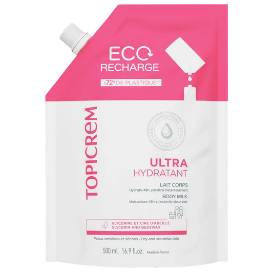 Topicrem Uh Recharge Ultra-feuchtigkeitsspendende Körpermilch, 500 ml