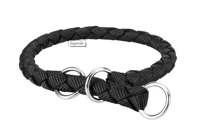 Trixie Education Collar Black Cavo Size S, 30-36Cm
