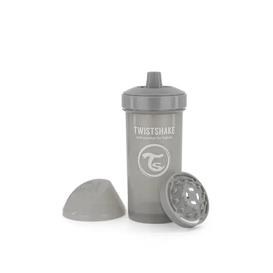 Twistshake Grey Tumbler 12+M , 360 ml