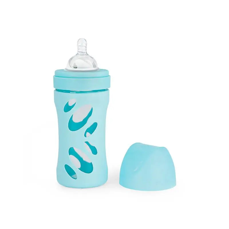 Twistshake Anti-Kolik Glas Blau , 260 ml