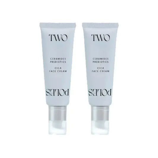 Two Poles Cica Gesichtscreme , Packung 2 x 50 ml