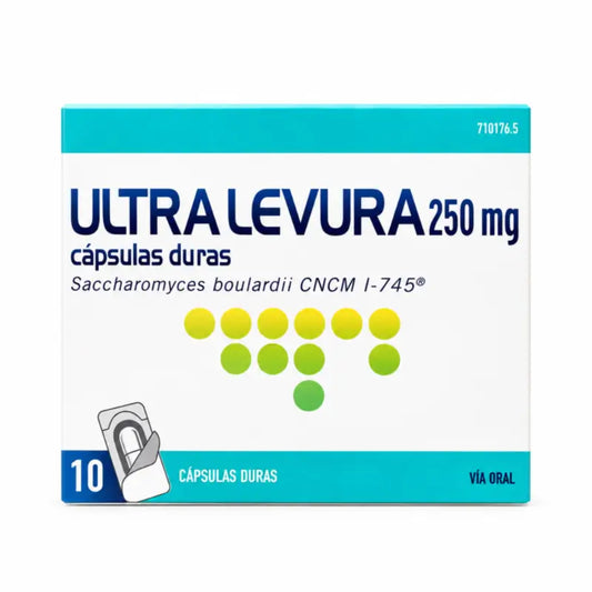Ultra Levura 250 mg 10 Hartkapseln