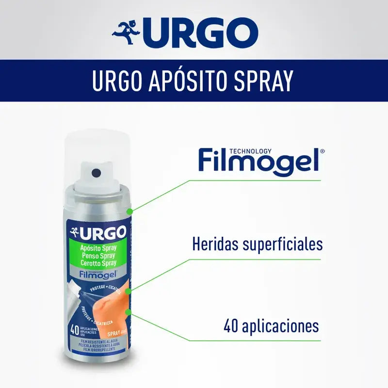 URGO Dressing Filmogel Spray Dressing 40 ml