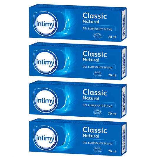 Urgo Intimy Classic Natural Gleitgel 70 ml, 4er-Pack