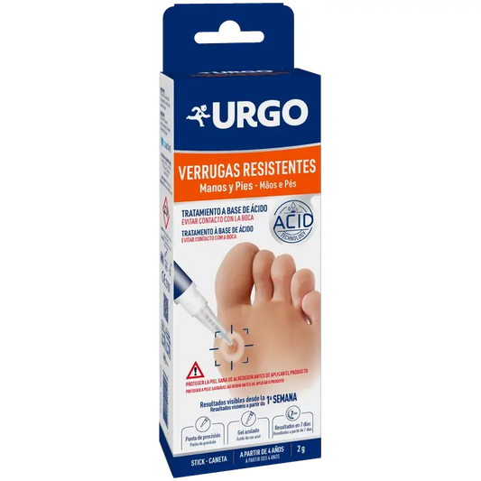 Urgo - Widerstandsfähige Warzen - Stick 2 ml, 28 Anwendungen