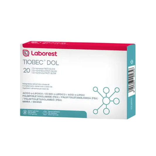 Tiobec Dol Nahrungsergänzungsmittel 20 Fast-Slow-Tabletten