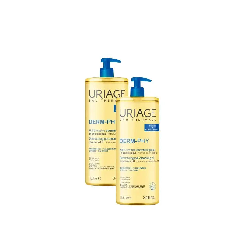 Uriage Reinigungsöl 1000 ml, 2er-Pack
