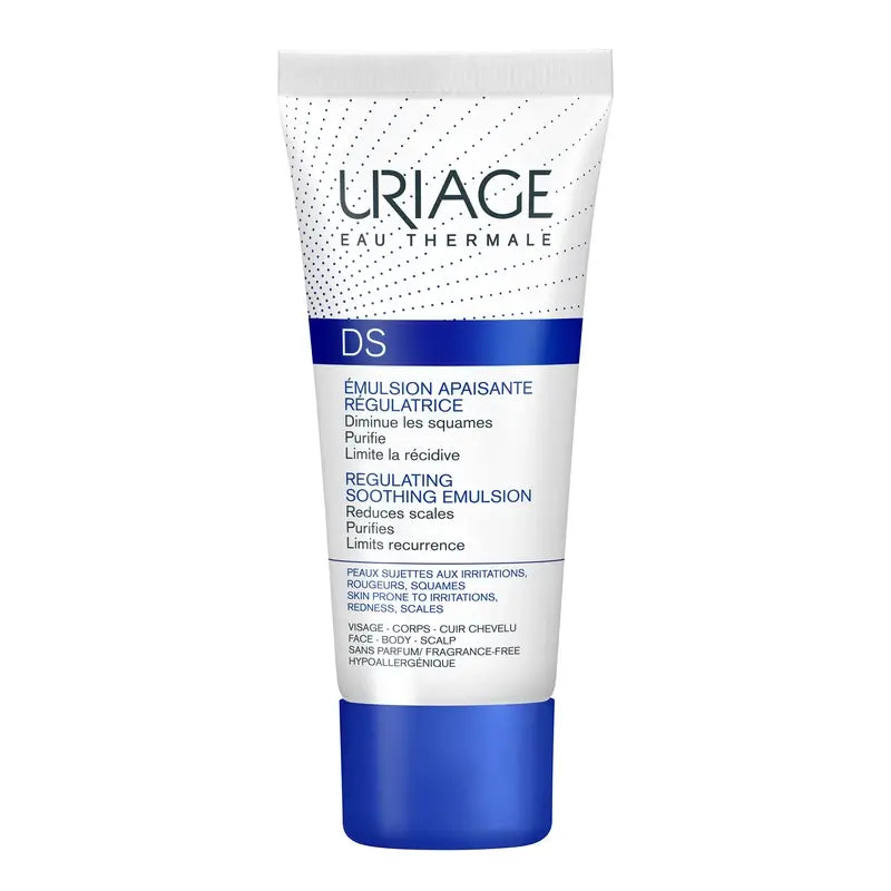 Uriage Ds Beruhigende Emulsion 40Ml Unparfümiert