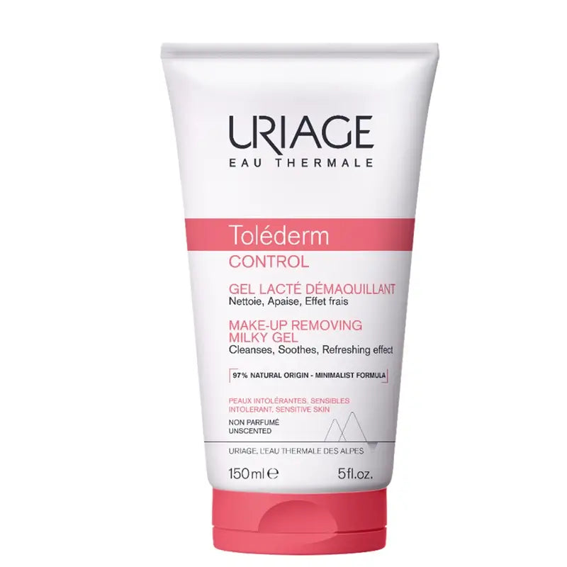 Uriage Toléderm Kontrolle Make-up Entferner Gel-Milch 150Ml