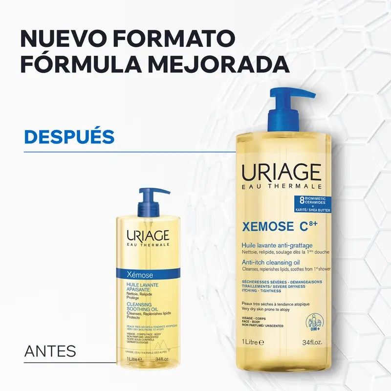 Uriage Xemose C8+ Anti-Juckreiz-Reinigungsöl 500ml