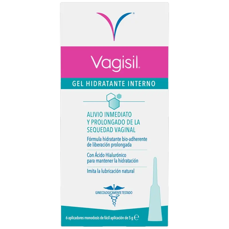 Vagisil Feuchtigkeitsgel für den Innenbereich 6 Applikatoren 5 ml