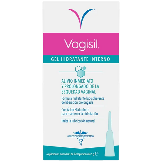 Vagisil Feuchtigkeitsgel für den Innenbereich 6 Applikatoren 5 ml