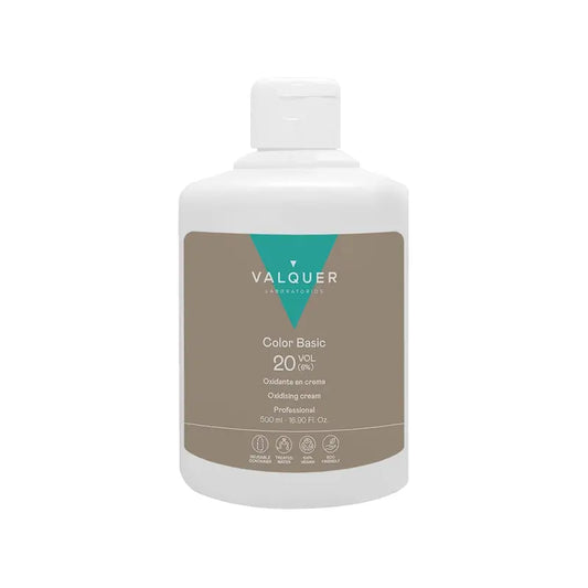 Valquer Agua Oxigenada 20 Vol (6 %) - Professionelles Haar-Oxidationsmittel , 500 ml