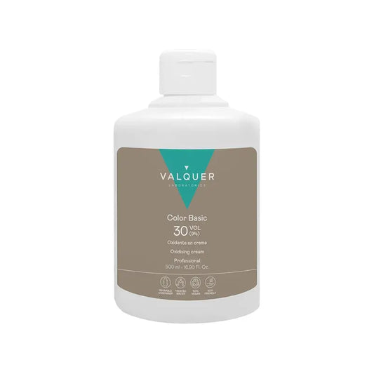 Valquer Agua Oxigenada 30 Vol (9%) - Professionelles Haar-Oxidationsmittel , 500 ml