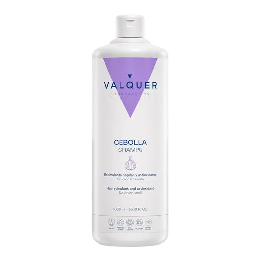 Valquer Zwiebel-Shampoo - Revitalisierend, antioxidativ und reinigend , 1 L