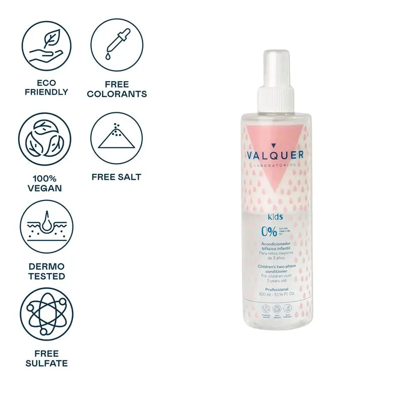 Valquer Haarpflege Kinder Biphasic Conditioner, 300 ml