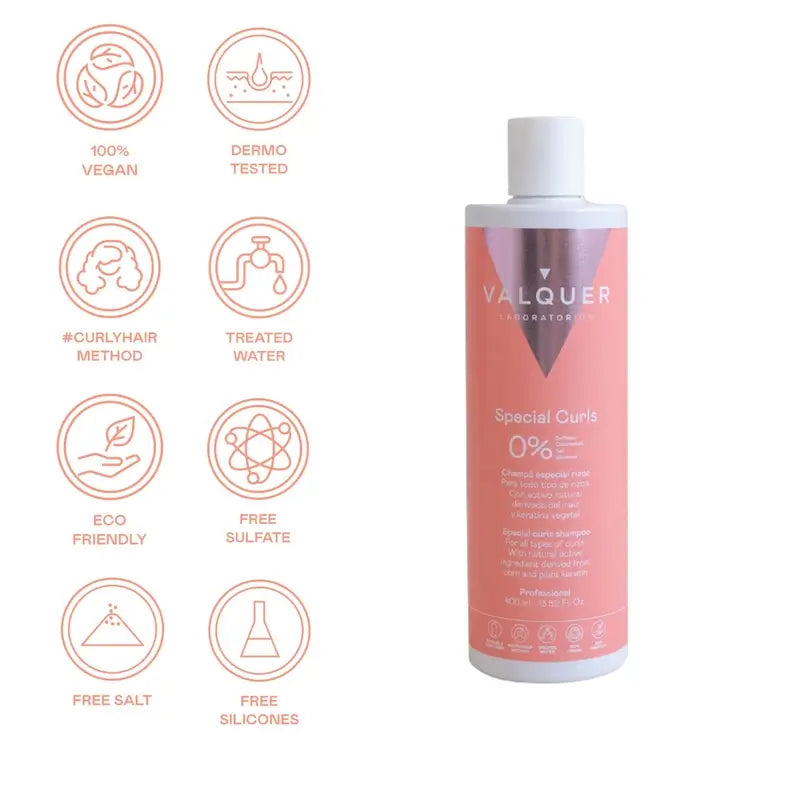 Valquer Haarpflege Special Curl Shampoo, 400 ml