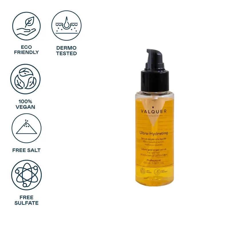 Valquer Haarpflege Argan Serum Liquid Gold, 100 ml